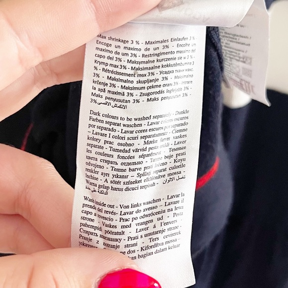 Vero Moda Striped Sweater Fluted Sleeves Small - Picture 7 of 8